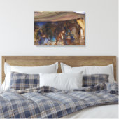 John Singer Sargent - Bedouin Tent Canvas Afdruk (Insitu (Slaapkamer))