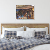 John Singer Sargent - Bedouin Tent Canvas Afdruk (Insitu (Slaapkamer))