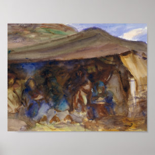 John Singer Sargent - Bedouin Tent Poster