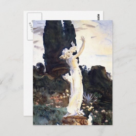 John Singer Sargent-beeld van Daphne Briefkaart (Voorkant / Achterkant)