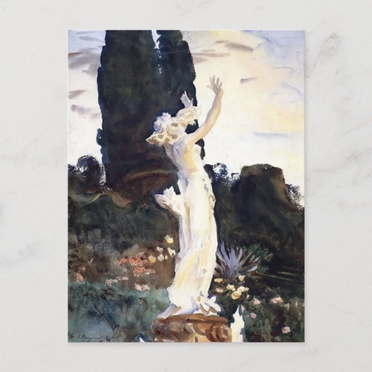 John Singer Sargent-beeld van Daphne Briefkaart (Voorkant)