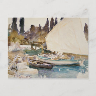 John Singer Sargent - Boats Briefkaart