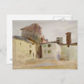 John Singer Sargent - Borgo San Lorenzo Briefkaart (Voorkant / Achterkant)