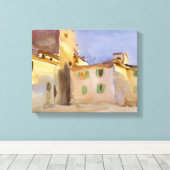 John Singer Sargent - Borgo San Lorenzo Canvas Afdruk (Insitu (Houten vloer))