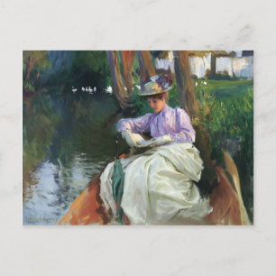 John Singer Sargent-By the River Briefkaart