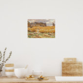 John Singer Sargent - Camouflaged Field in Frankri Poster (Keuken)