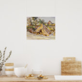 John Singer Sargent - Camp met Ambulance Poster (Keuken)