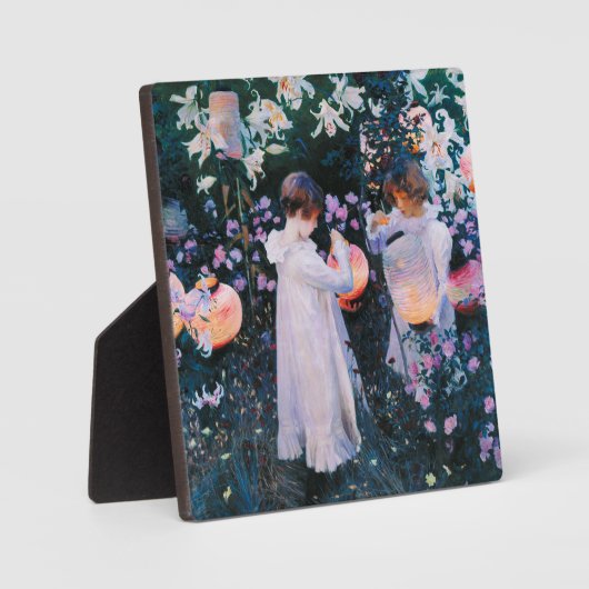 John Singer Sargent Carnation Lily Lily Rose Fotoplaat (Voorkant)