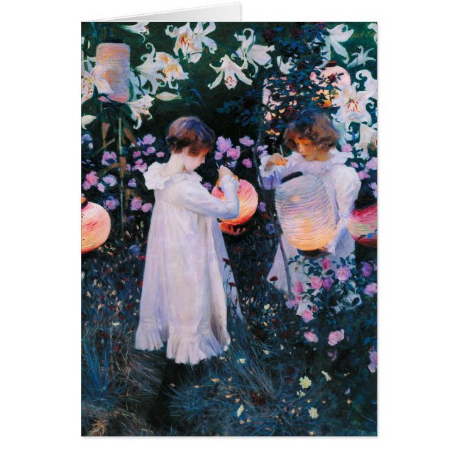 John Singer Sargent CarnLily Roos (Voorkant)