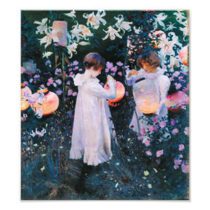 John Singer Sargent CarnLily Roos Foto Afdruk