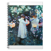 John Singer Sargent CarnLily Roos Notitieboek (Voorkant)
