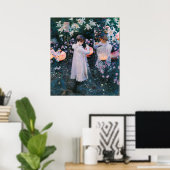 John Singer Sargent CarnLily Roos Poster (Thuiskantoor)