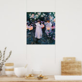 John Singer Sargent CarnLily Roos Poster (Keuken)