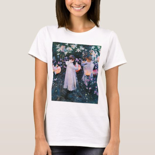 John Singer Sargent CarnLily Roos T-shirt (Voorkant)
