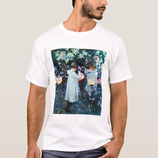 John Singer Sargent CarnLily Roos T-shirt (Voorkant)