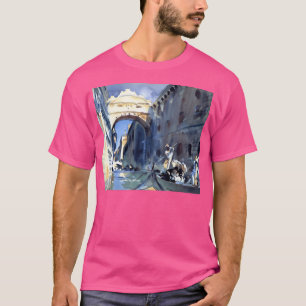 John Singer Sargent - De Brug der Zuchten Venetië T-shirt