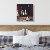 John Singer Sargent - De dochters van Boit Canvas Afdruk (Insitu (Slaapkamer))