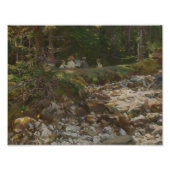 John Singer Sargent - De meester en zijn leerlinge Foto Afdruk (Voorkant)