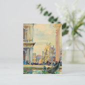 John Singer Sargent - De Piazzetta Briefkaart (Staand voorkant)