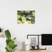 John Singer Sargent - De zwarte kreek Poster (Thuiskantoor)