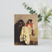John Singer Sargent - De zwavelwedstrijd Briefkaart (Staand voorkant)