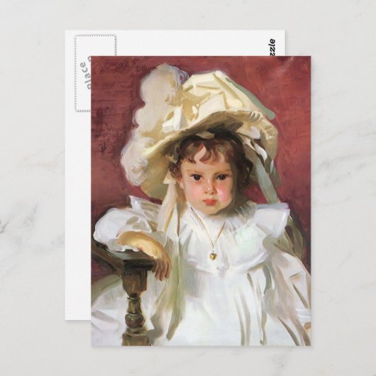 John Singer Sargent-Dorothy Briefkaart (Voorkant / Achterkant)