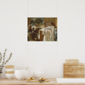 John Singer Sargent - Een artiest in zijn Studio Poster (Keuken)