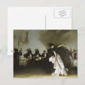 John Singer Sargent - El Jaleo Briefkaart (Voorkant / Achterkant)
