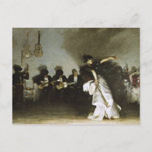 John Singer Sargent - El Jaleo Briefkaart