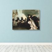 John Singer Sargent-El Jaleo Canvas Afdruk (Insitu (Houten vloer))