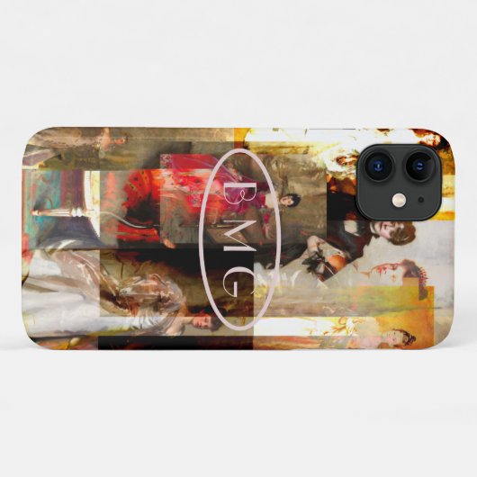 John Singer Sargent Elegant Dames Collage Case-Mate iPhone Case (Achterkant (horizontaal))