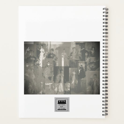 John Singer Sargent Elegant Dames Collage Planner (Achterkant)