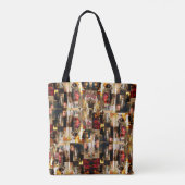 John Singer Sargent Elegant Dames Collage Tote Bag (Achterkant)
