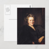 John Singer Sargent-Elizabeth Garrett Anderson Briefkaart (Voorkant / Achterkant)