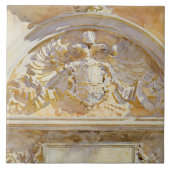 John Singer Sargent - Escutcheon van Charles V Tegeltje (Voorkant)