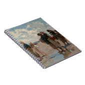 John Singer Sargent Fishing for Oysters Notitieboek (Rechterzijde)