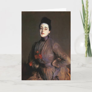 John Singer Sargent- Flora Priestley Kaart