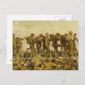 John Singer Sargent - Gassed Briefkaart (Voorkant / Achterkant)