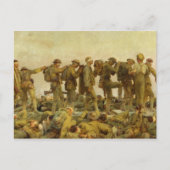 John Singer Sargent - Gassed Briefkaart (Voorkant)