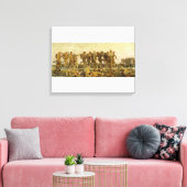 John Singer Sargent - Gassed Canvas Afdruk (Insitu (Woonkamer))