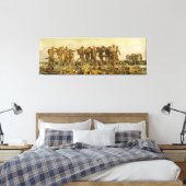 John Singer Sargent - Gassed Canvas Afdruk (Insitu (Slaapkamer))