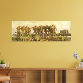John Singer Sargent - Gassed Canvas Afdruk (Insitu (Woonkamer))