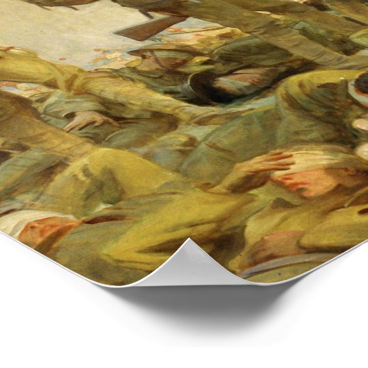 John Singer Sargent - Gassed Poster (Hoek)