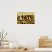 John Singer Sargent - Gassed Poster (Keuken)