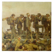 John Singer Sargent - Gassed Tegeltje (Voorkant)