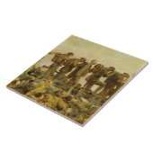 John Singer Sargent - Gassed Tegeltje (Zijkant)