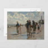 John Singer Sargent - Gevist voor oesters Briefkaart (Voorkant / Achterkant)