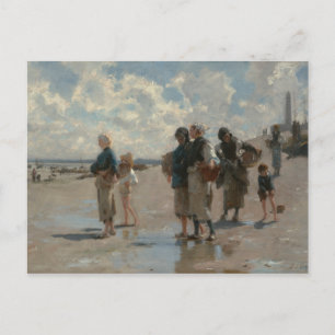 John Singer Sargent - Gevist voor oesters Briefkaart