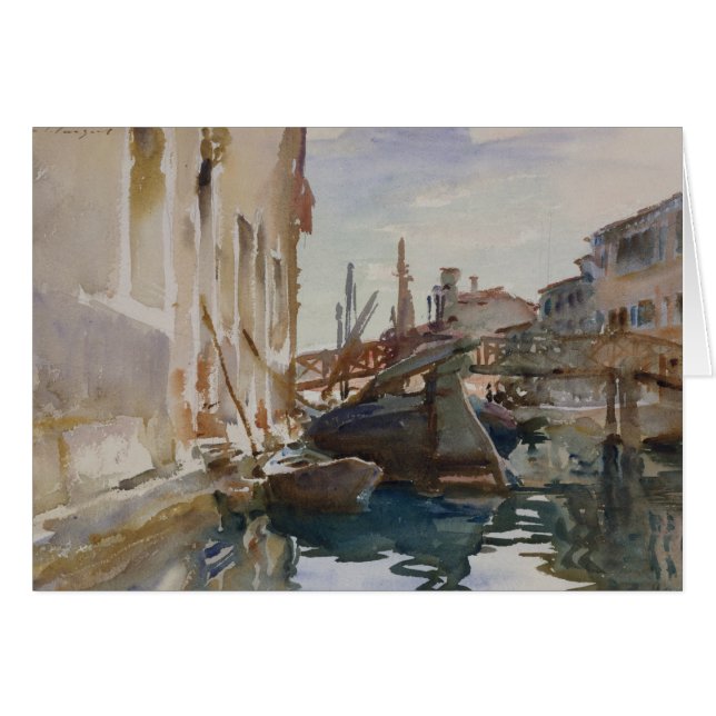 John Singer Sargent - Giudecca (Voorkant Horizontaal)