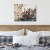 John Singer Sargent - Giudecca Canvas Afdruk (Insitu (Slaapkamer))